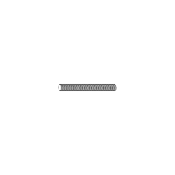CHEMITOOL FASTENERS Metric Thread Stud Bolts DIN 976A M10X100 4.8 without Finishing