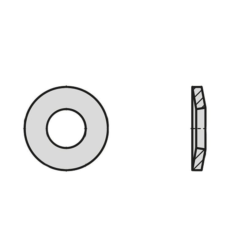 CHEMITOOL FASTENERS Conical Spring Washer M6 DIN 6796 Yellow Passivated CHEMITOOL FASTENERS Conical Spring Washer M6 DIN 6796 Yellow Passivated
