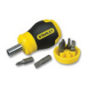 Multipuntas Extra Corto con Carraca STN0-66-358 STANLEY®