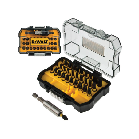 Conjunto de 32 Peças para Aparafusar Impact Torsion DeWalt 25mm