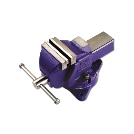 IRWIN Workshop Vice with Anvil, Swivel Base 100 mm