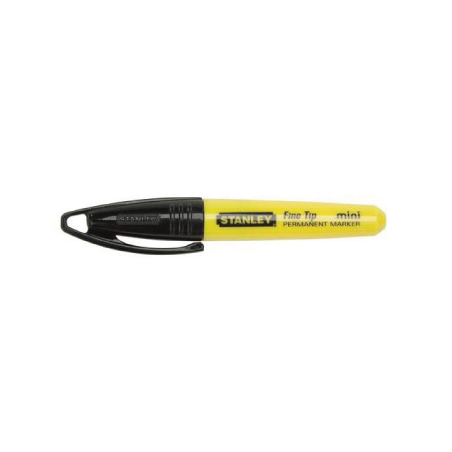 STANLEY® Mini Marker Pen Fine Tip Black (Pack of 72) STN1-47-324