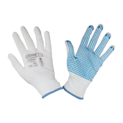 LUVA NYLON  BRANCO SEM COSTURAS