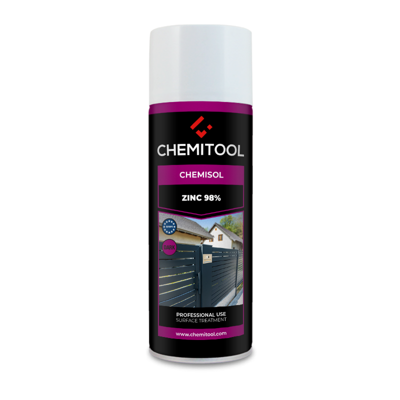 Spray Zinco 98% CHEMISOL 400ml CHEMITOOL CHEMICALS Spray Zinco 98% CHEMISOL 400ml CHEMITOOL CHEMICALS
