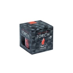 Tocha Com Difusor Anti-Mosquitos - Vermelho