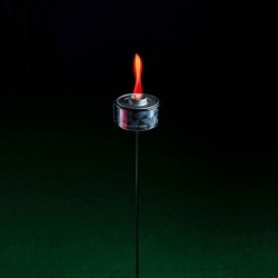 Tocha Com Difusor Anti-Mosquitos - Vermelho