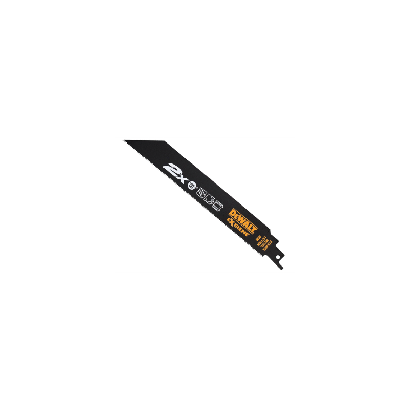 Hoja de sierra sable Extreme para madera y metal DeWalt (203mm x 1.8-1.4mm)