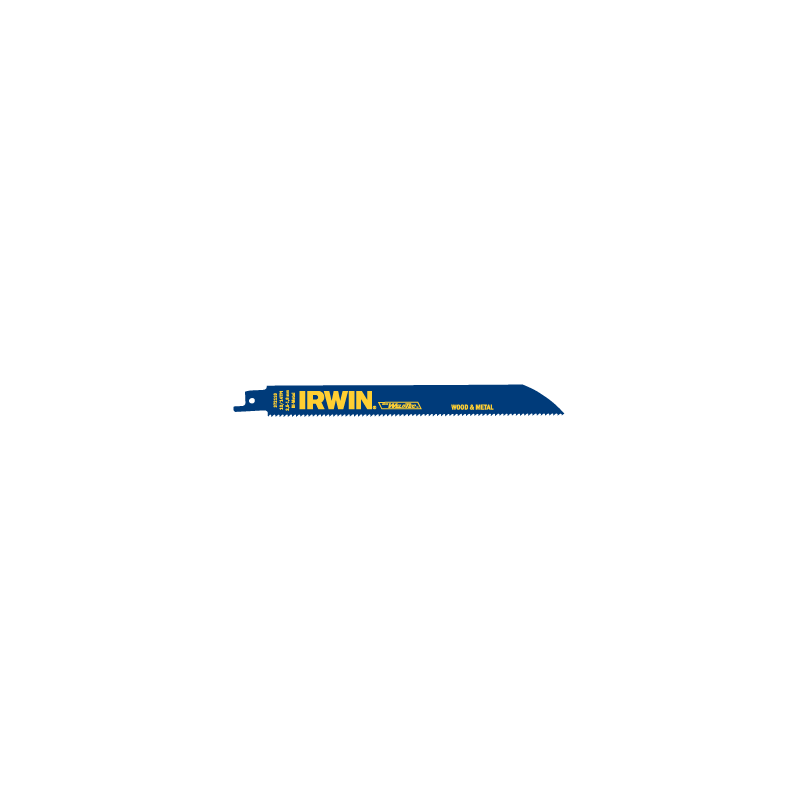 IRWIN WELDTEC Metal and Wood Cutting Bi-Metal Reciprocating Blade 610R 150 mm, 10 TPI (5un.)