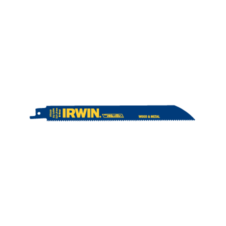 IRWIN WELDTEC Metal and Wood Cutting Bi-Metal Reciprocating Blade 610R 150 mm, 10 TPI (5un.)