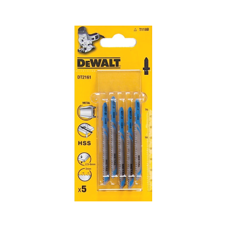 DeWalt HCS Cutting blade for metal cuts (76mm x 2mm)