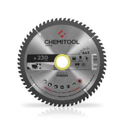 Disco Pastilhado Multimaterial Melamina Ø230X30 Z64 CHEMITOOL CUTTING