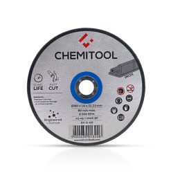 Disco de Corte Acero Inoxidable CHEMITOOL Ø180