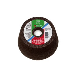 Rebolo Copo Linha Alto Rendimento SG-Elastic Pedra/Ferro Fundido/Crosta De Fundição PFERD 50 ETT 80-8 C 80 Q SG/22,23