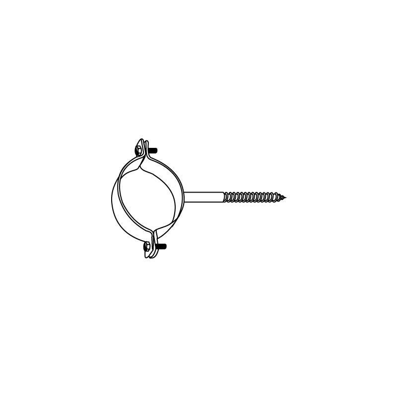 Abrazadera de Gas Negra Ø22 CHEMITOOL FASTENERS Abrazadera de Gas Negra Ø22 CHEMITOOL FASTENERS