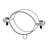 M6 Abrazadera Simple Ø18 CHEMITOOL FASTENERS