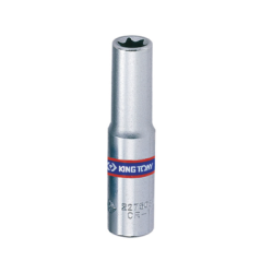 KING TONY 1/4' E7 Long Socket for TORX® Screws 50mm
