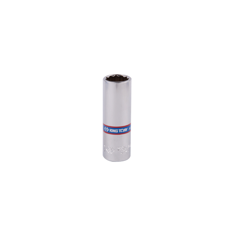 KING TONY 1/4' 6 Points Metric Deep Socket 10mm