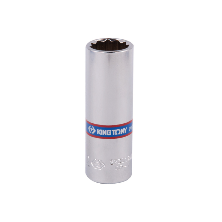 KING TONY 1/4' 6 Points Metric Deep Socket 10mm