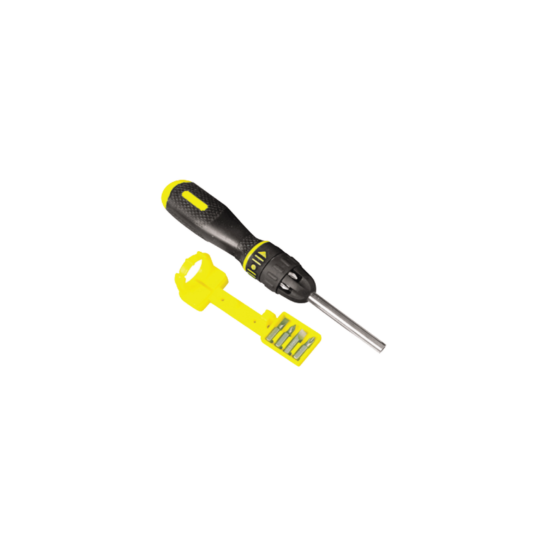 STANLEY® Multibit Ratchet Screwdriver 10 Bits STN0-68-010