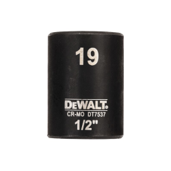 Dewalt POWER-TOOLS Impact Box Wrench 1/2 - Dewalt Standard 19mm