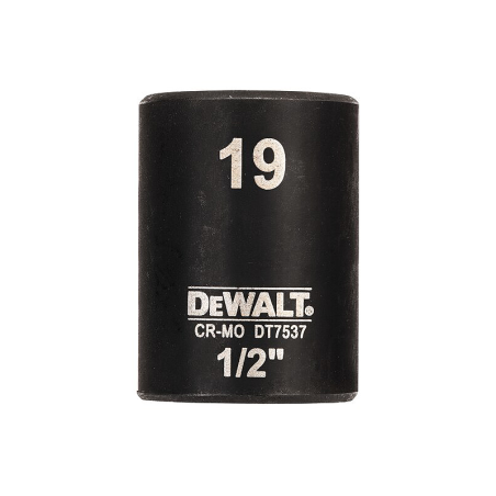 DeWalt impact socket 1/2 - Standard 19mm