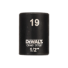 DeWalt impact socket 1/2 - Standard 19mm