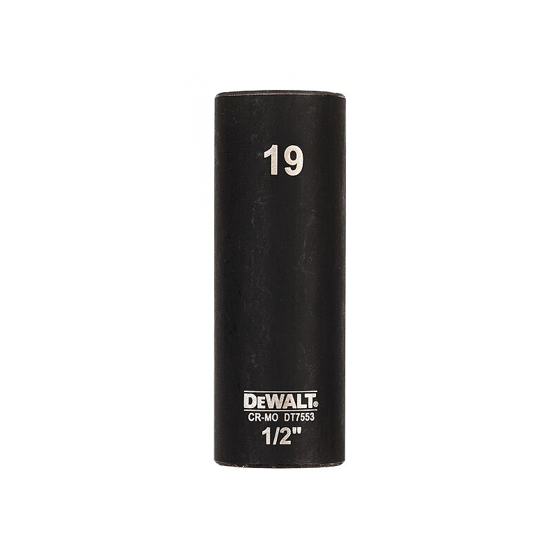 DeWalt impact socket 1/2 - Deep 19mm