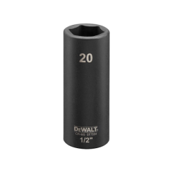 DeWalt impact socket 1/2 - Deep 20mm