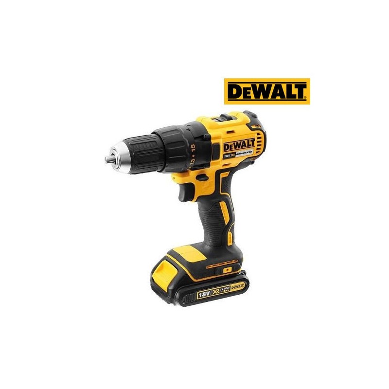 Berbequim Aparafusador Sem Escovas DeWalt XR 18V, Li-ion 1,5Ah