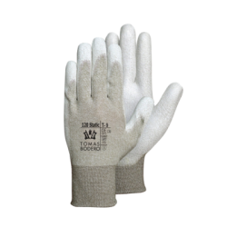 LUVA ANTI-ESTÁTICA NYLON/FIBRA S COSTURA