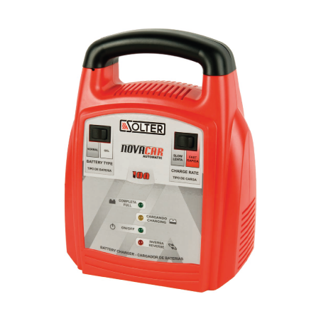 Cargador Automático Novacar 10A 12V - 3,75/8A Solter