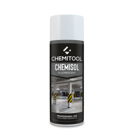 CHEMITOOL Red-Orange Fluorescent Paint Chemisol