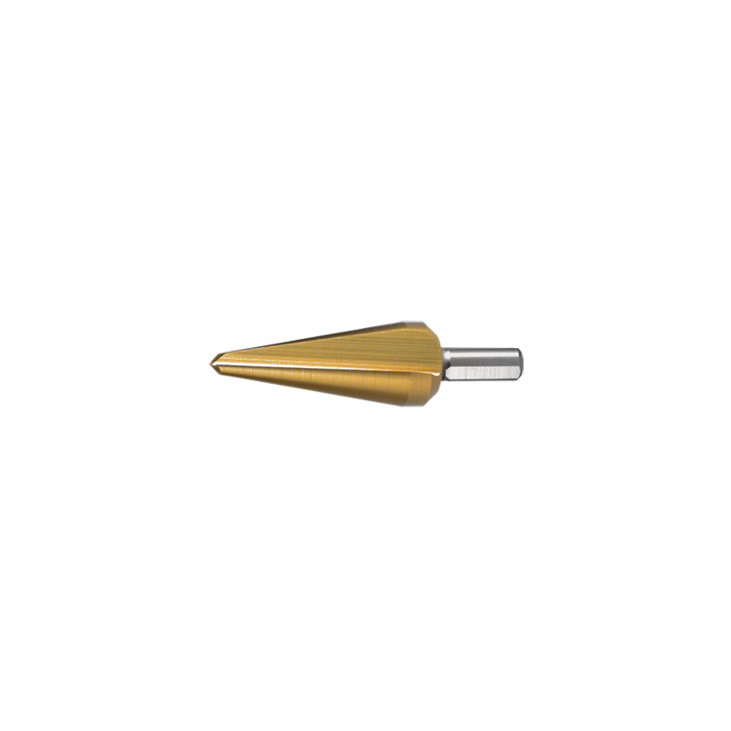 RUKO Conical Drills For Plates HSS-TiN Nº2