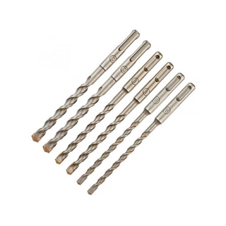 DeWalt Set of 6 stone drill bits 6mm, 8mm, 10mm x 160mm