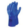 LUVA PVC AZUL SUPORTE ALGODÃO