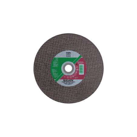 Discos de Corte SG-Elastic Alto Rendimiento 100 m/s, Ejecución Plana EHT (Forma 41) PFERD 100 EHT 300-4,0 AC 24 Q SG/25,4