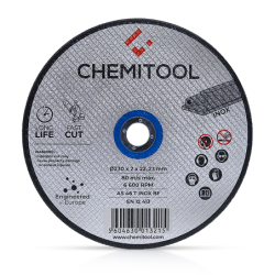 Disco de Corte Acero Inoxidable CHEMITOOL  Ø230