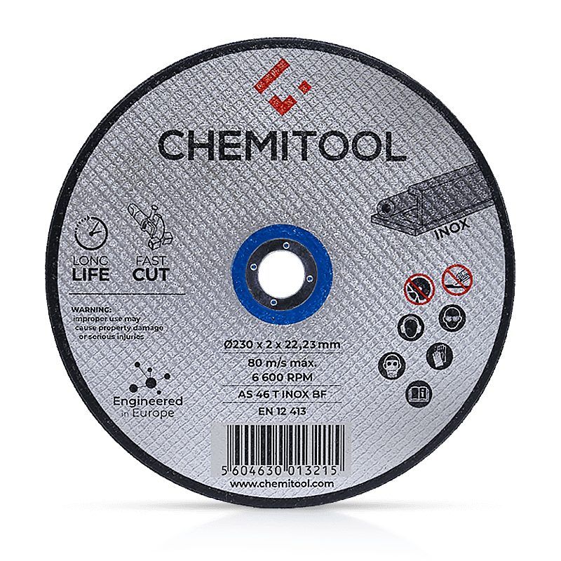 Disco de Corte de Inox CHEMITOOL Ø230