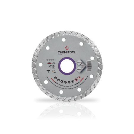 Rueda Turbo Diamantada 115mm CHEMITOOL CUTTING