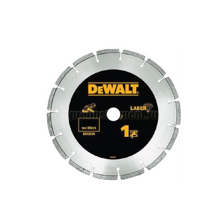 DEWALT POWER-TOOLS Segmented Diamond Disc Blade 180mm