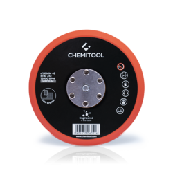 Prato suporte de discos de lixa autoaderentes CHEMITOOL  Ø 150 mm 6 furos 5/16