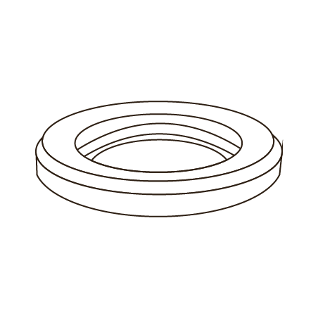 CHEMITOOL FASTENERS Flat Washer - Structures DIN 6916 M27 |10|300HV Plain