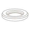 CHEMITOOL FASTENERS Flat Washer - Structures DIN 6916 M27 |10|300HV Plain