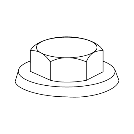 CAPUCHON NYLON 8MM PRETO