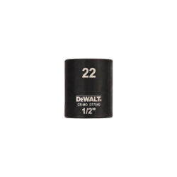 Dewalt POWER-TOOLS Impact Box Wrench 1/2 - Dewalt Standard 22mm