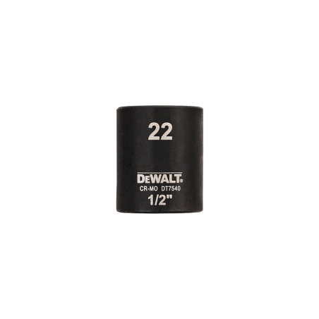 Dewalt POWER-TOOLS Impact Box Wrench 1/2 - Dewalt Standard 22mm