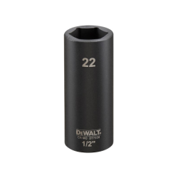 DeWalt impact socket 1/2 - Deep 22mm