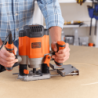 BLACK+DECKER 1200W 38 mm Plunge Router