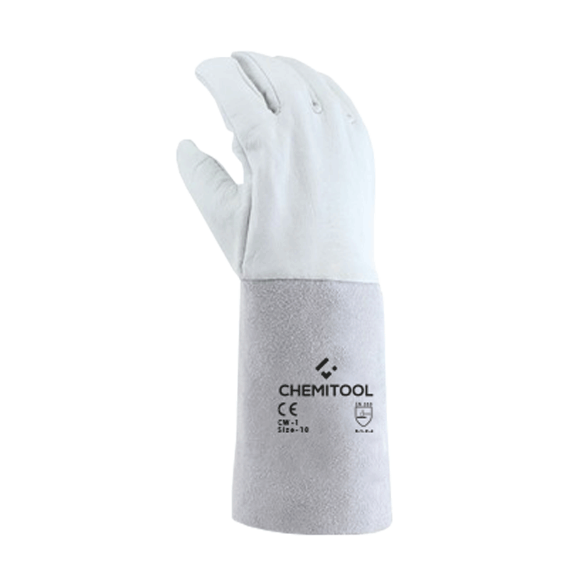 Guante de Soldador en Piel com 35 cm CHEMITOOL
