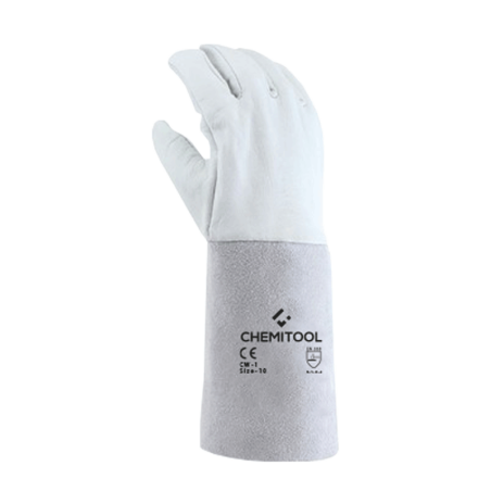 Guante de Soldador en Piel com 35 cm CHEMITOOL